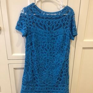 Lilly Pulitzer lace dress. Size M